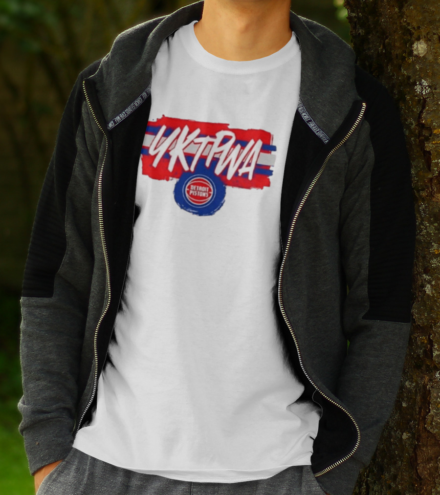 Yktpwa Detroit Pistons Celebration T-Shirt