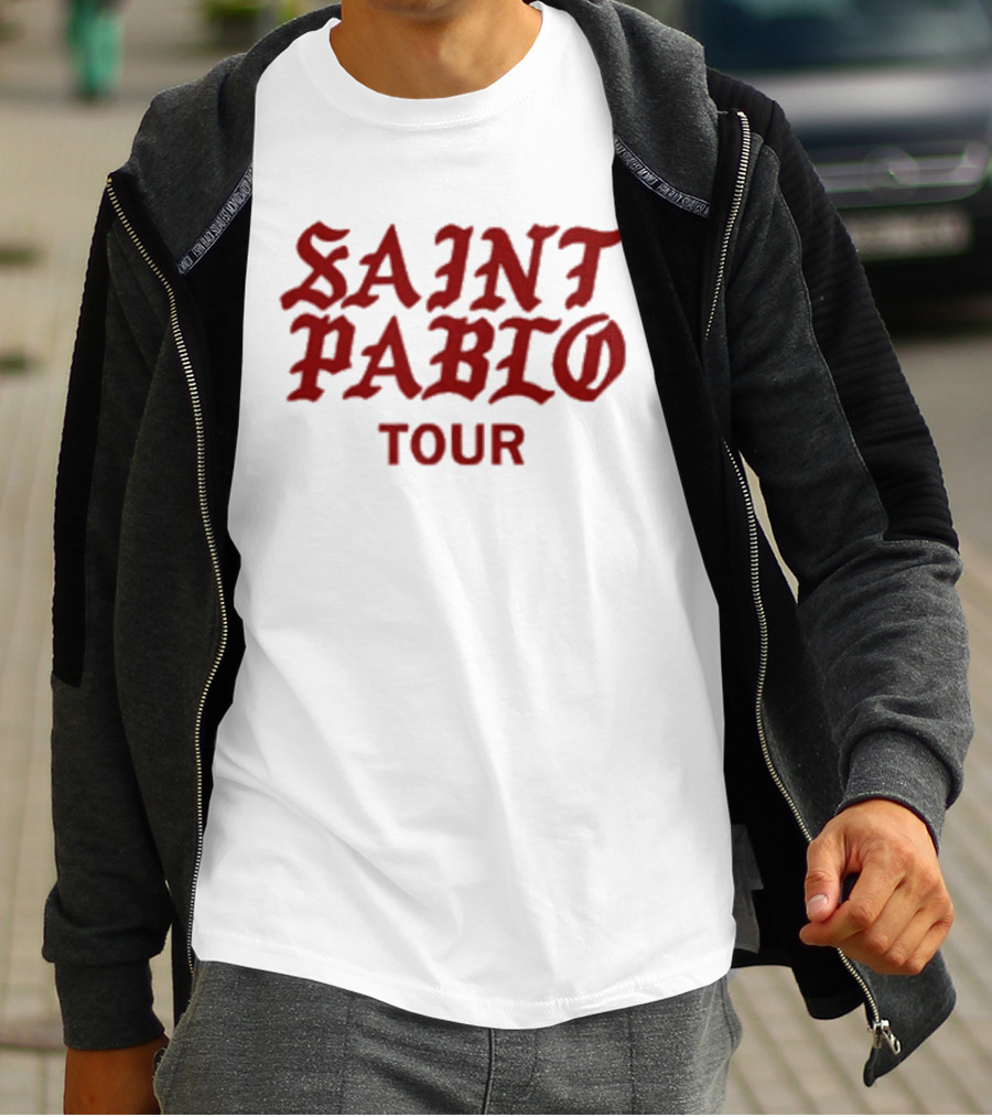 Saint Pablo Tour Official Merchandising T-Shirt
