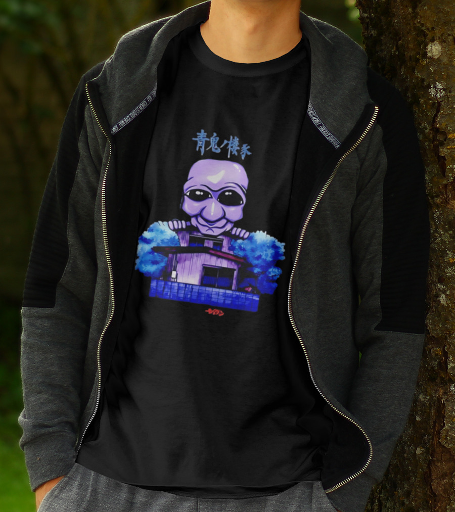 Ao Oni Horror House Anime Collaboration Featuring Moiun T-Shirt