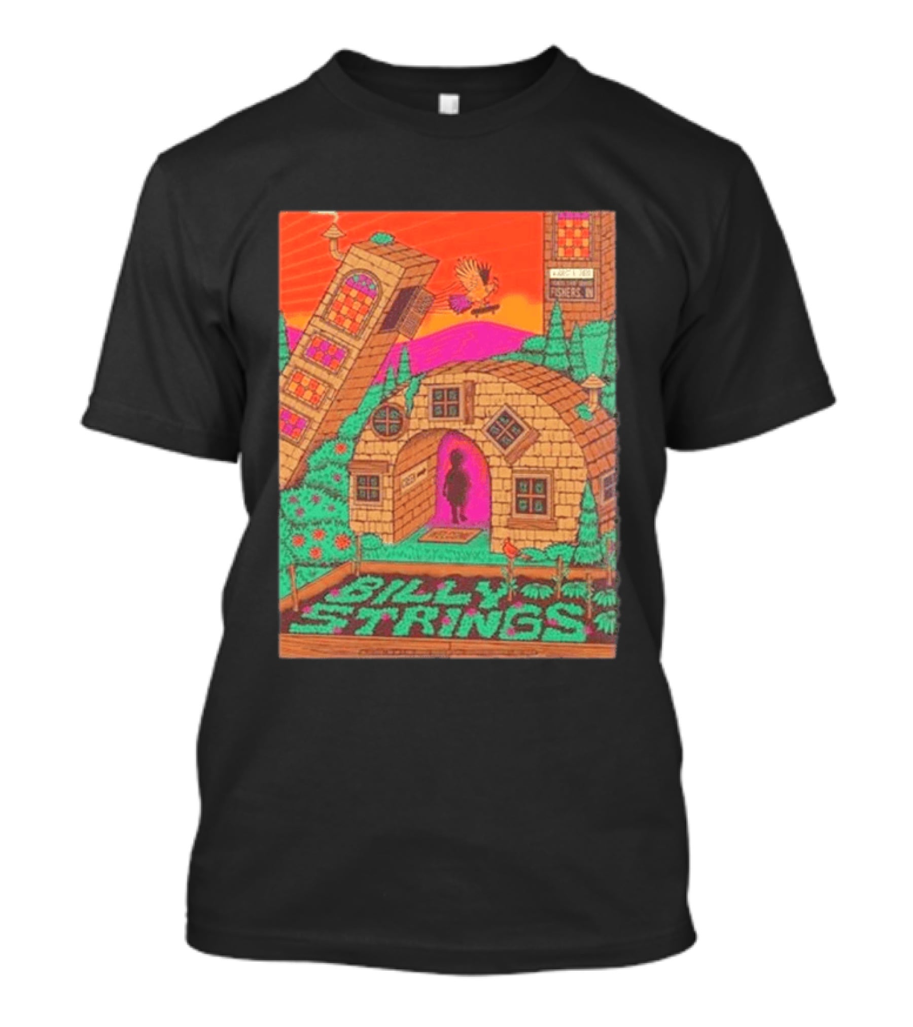 Billy Strings Fishers IN 2026 Night 3 Live August 8 Event Center T-Shirt