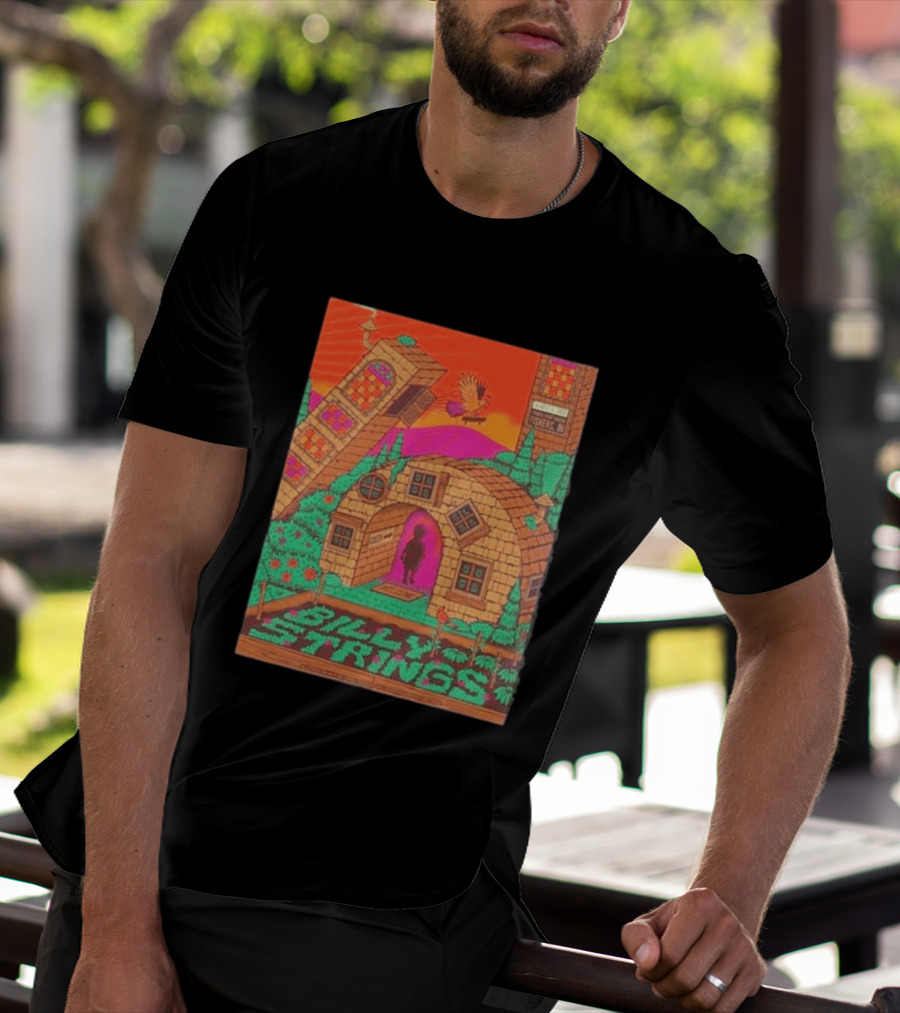 Billy Strings Fishers IN 2026 Night 3 Live August 8 Event Center T-Shirt