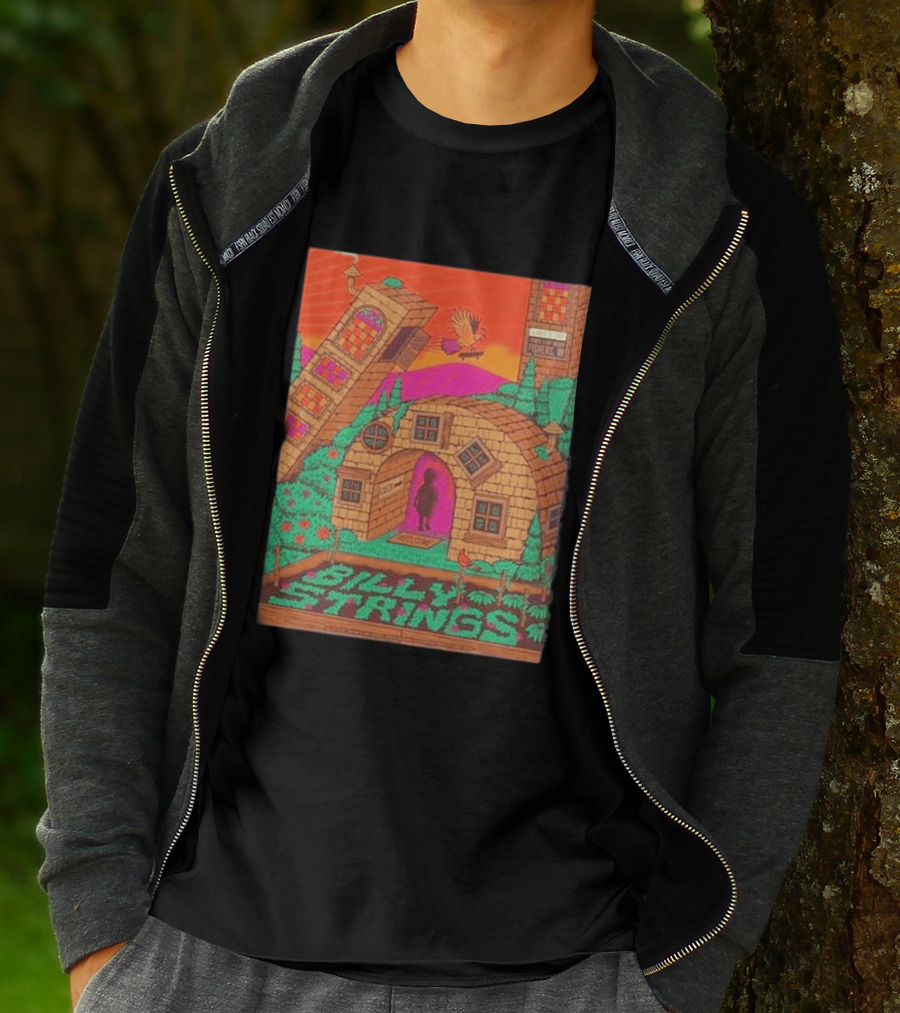 Billy Strings Fishers IN 2026 Night 3 Live August 8 Event Center T-Shirt