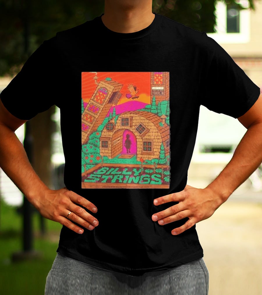 Billy Strings Fishers IN 2026 Night 3 Live August 8 Event Center T-Shirt