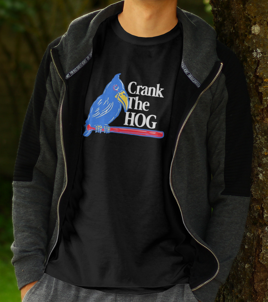 Crank The Hog Villanova Wildcats Basketball Jay Wright NCAA Sports T-Shirt