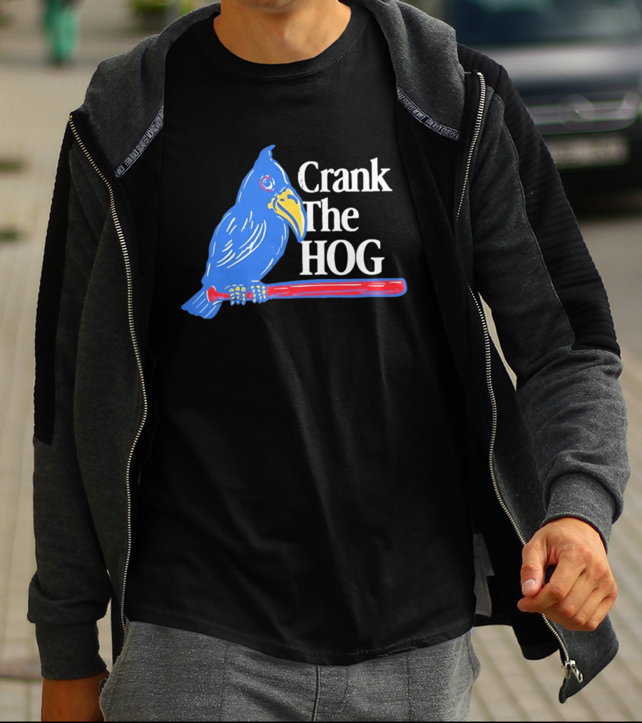 Crank The Hog Villanova Wildcats Basketball Jay Wright NCAA Sports T-Shirt