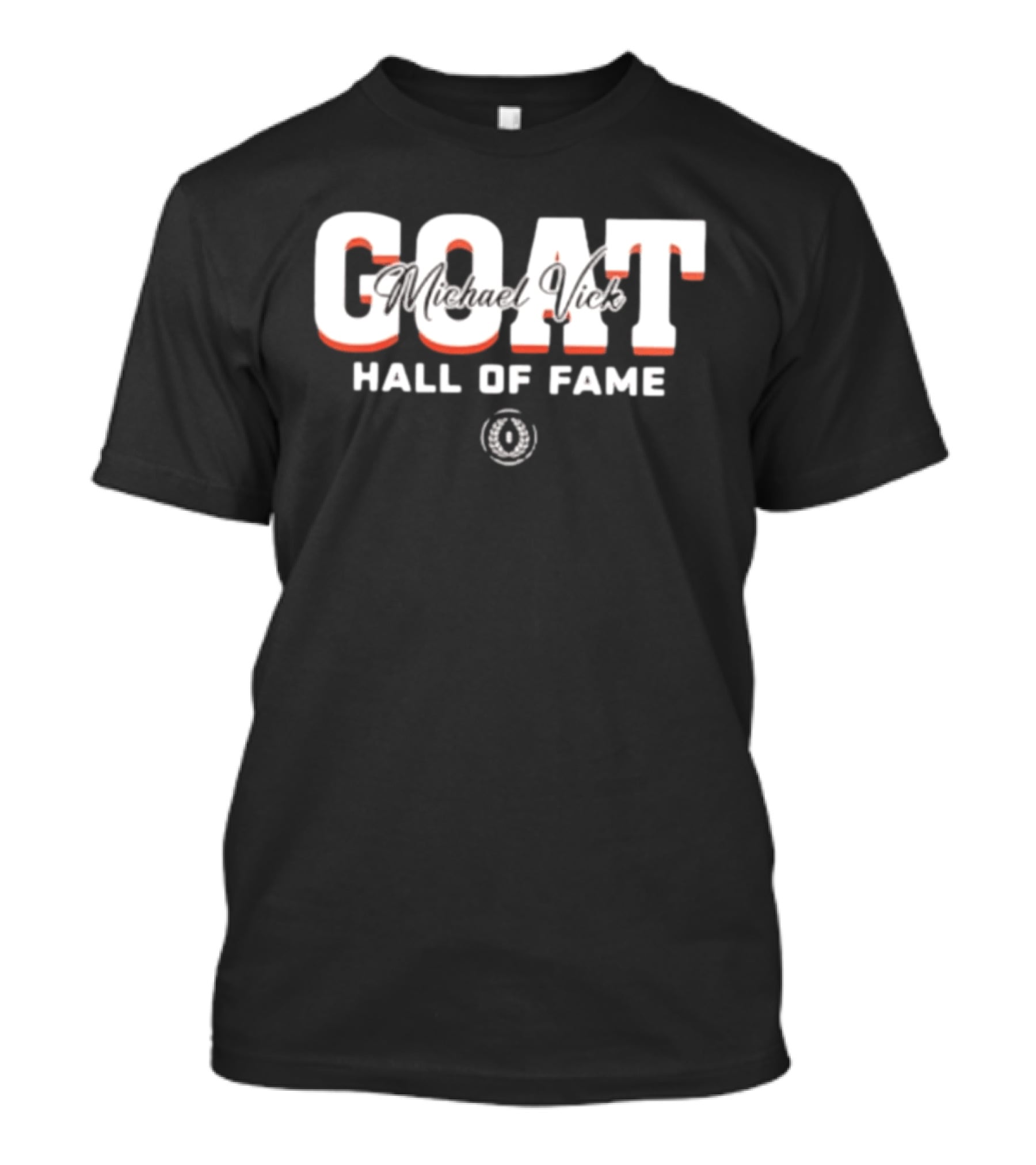 GOAT Michael Vick Hall Of Fame Virginia Tech Hokies 2025 T-Shirt