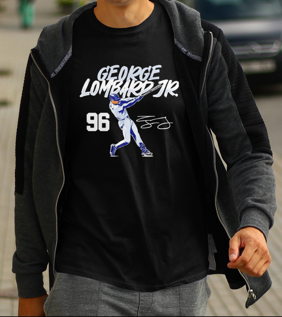 George Lombard Jr 96 Yankees Baseball Player T-Shirt