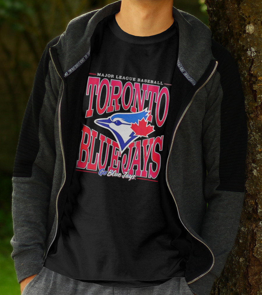Toronto Blue Jays Major League Baseball Go Blue Jays T-Shirt