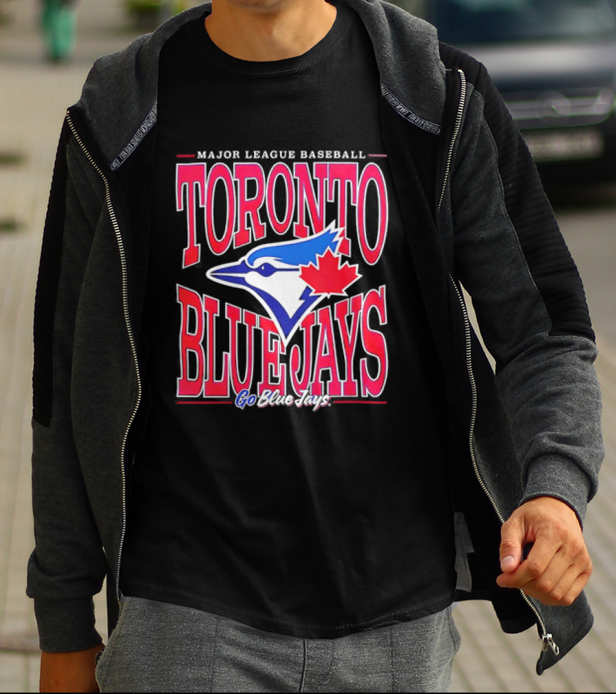 Toronto Blue Jays Major League Baseball Go Blue Jays T-Shirt