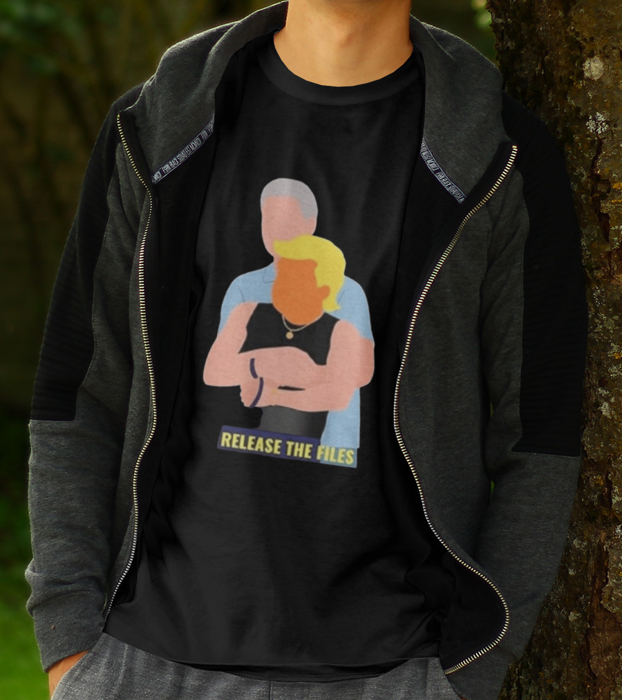Release The Files CEO HR Kiss Cam Meme T-Shirt