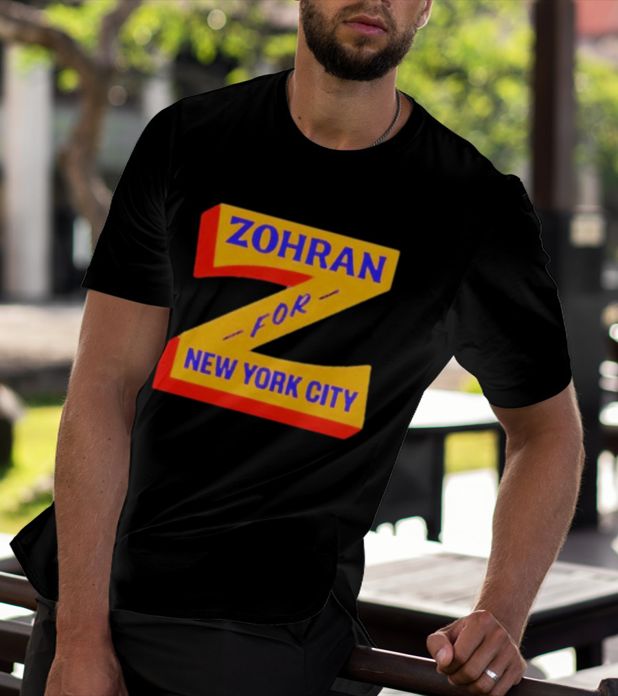 Zohran Mamdani 2025 Z For New York City T-Shirt