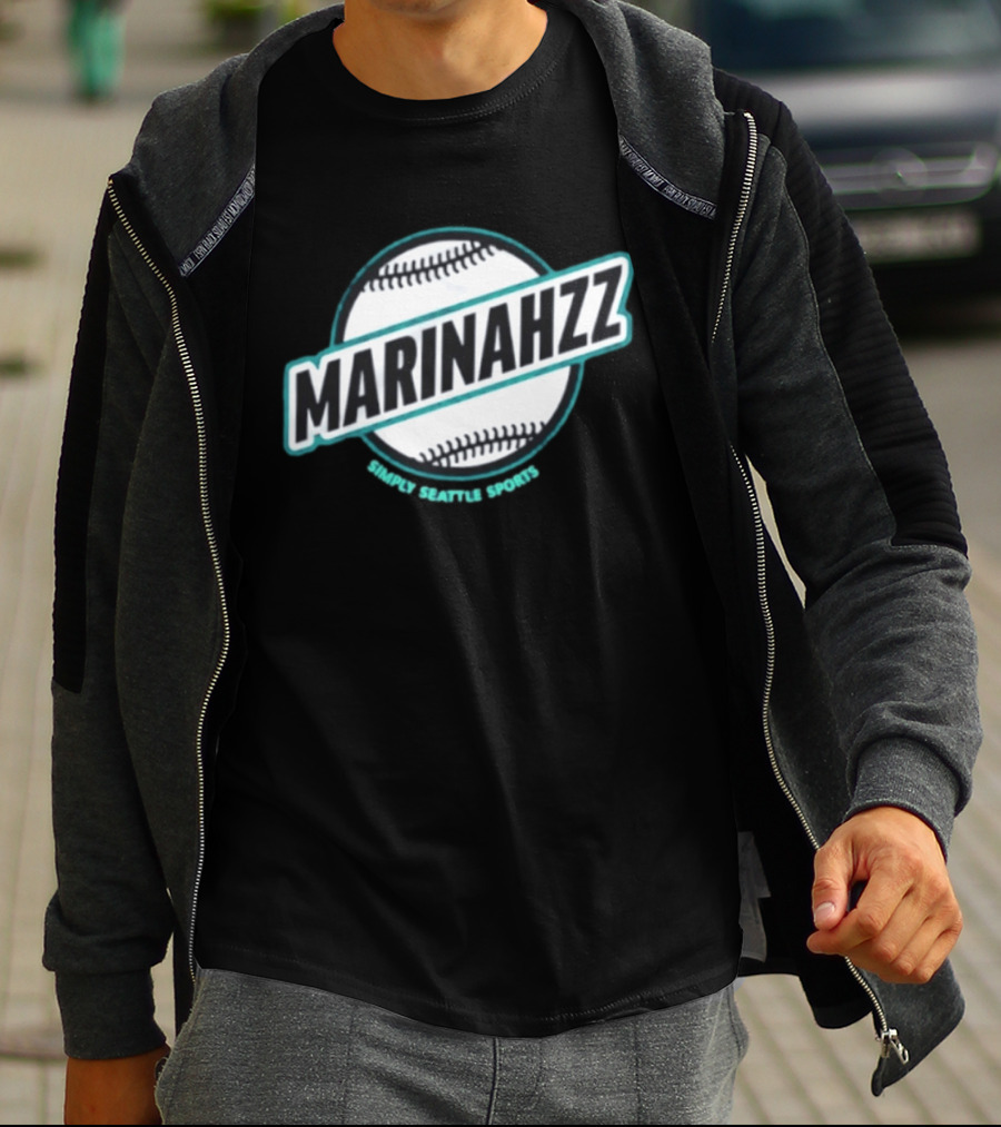 Marinahzz Simply Seattle Mariners Sports Baseball T-Shirt