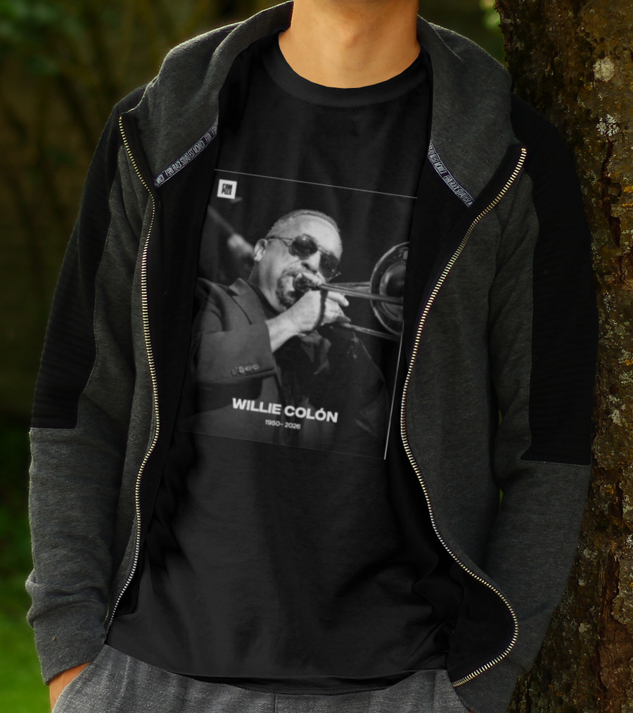 Willie Colón 1950 2026 Rest In Peace Salsa Giant T-Shirt