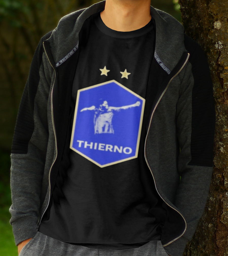 Thierno Barry Everton FC Two Stars Blue Crest T-Shirt