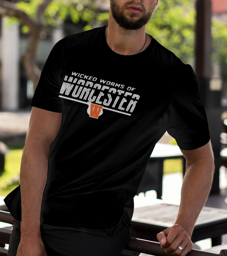 Trendy Worcester Red Sox Wicked Worms Burnt Orange Worcester T-Shirt