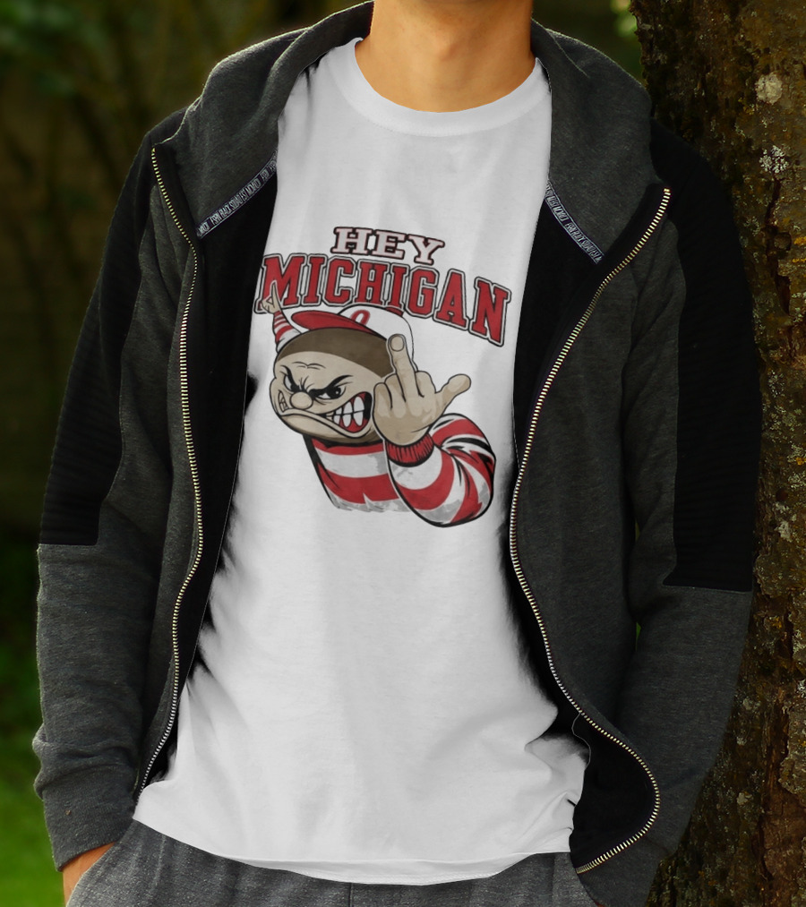 Ishowspeed Hey Michigan Football Rivalry Fan T-Shirt