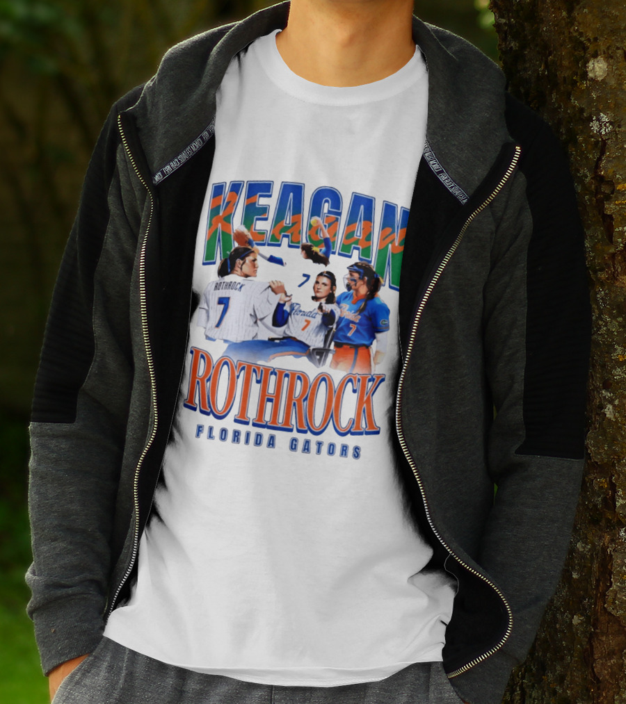Keagan Rothrock Florida Gators Rothrock 7 Baseball Softball Athlete T-Shirt