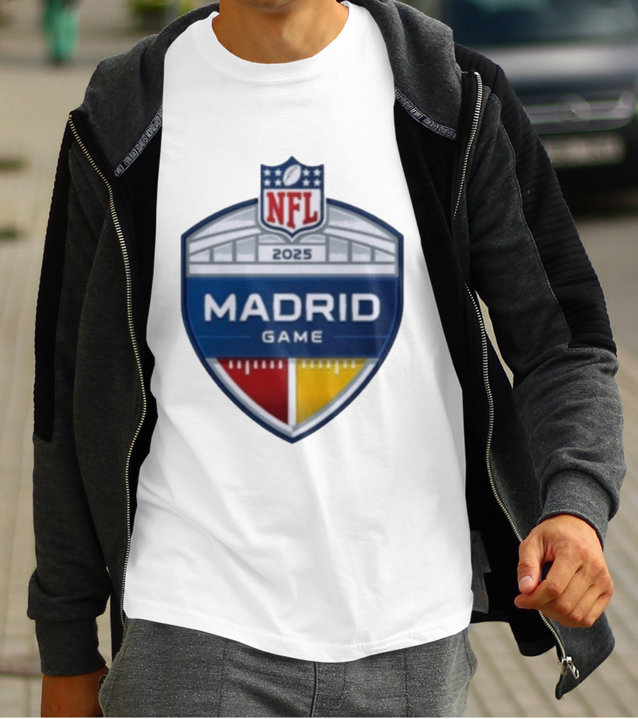 NFL 2025 Madrid Game Event T-Shirt