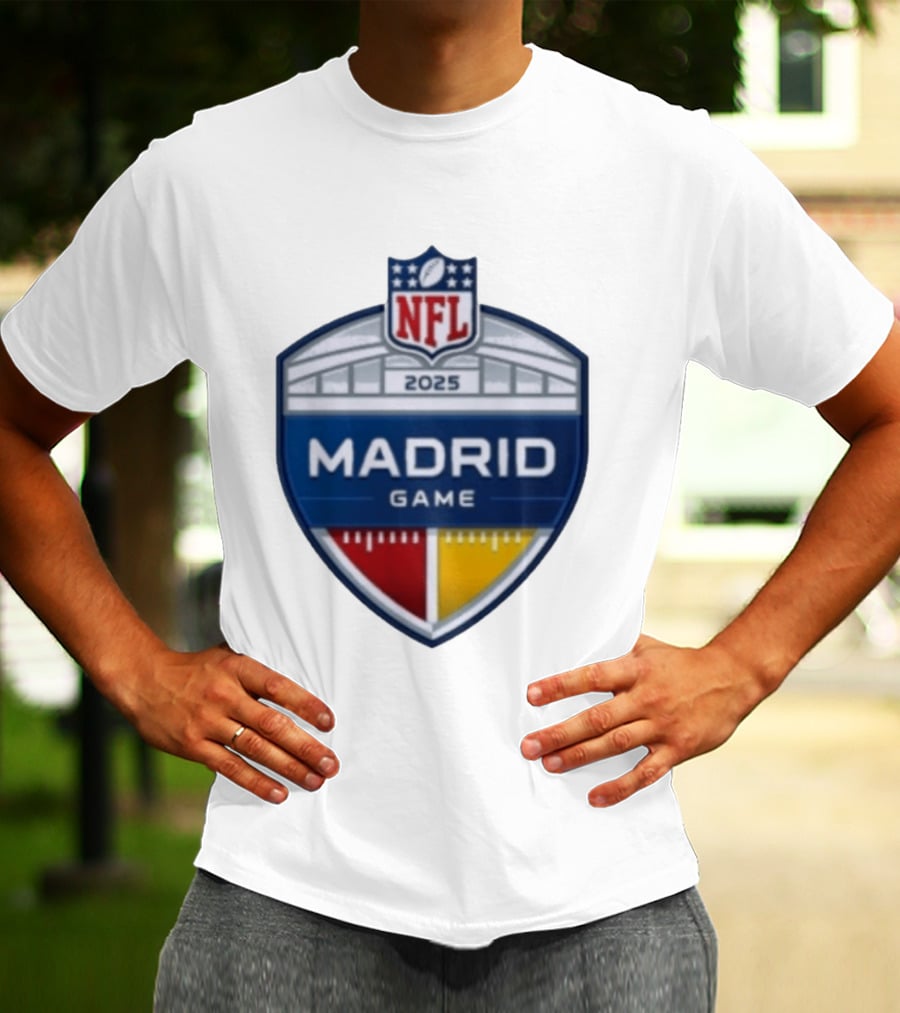 NFL 2025 Madrid Game Event T-Shirt