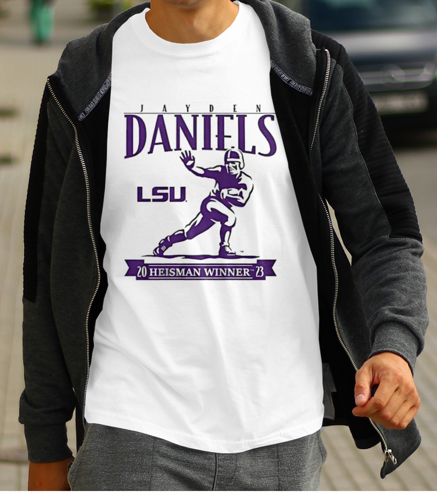 Jayden Daniels LSU Heisman Winner 2023 T-Shirt