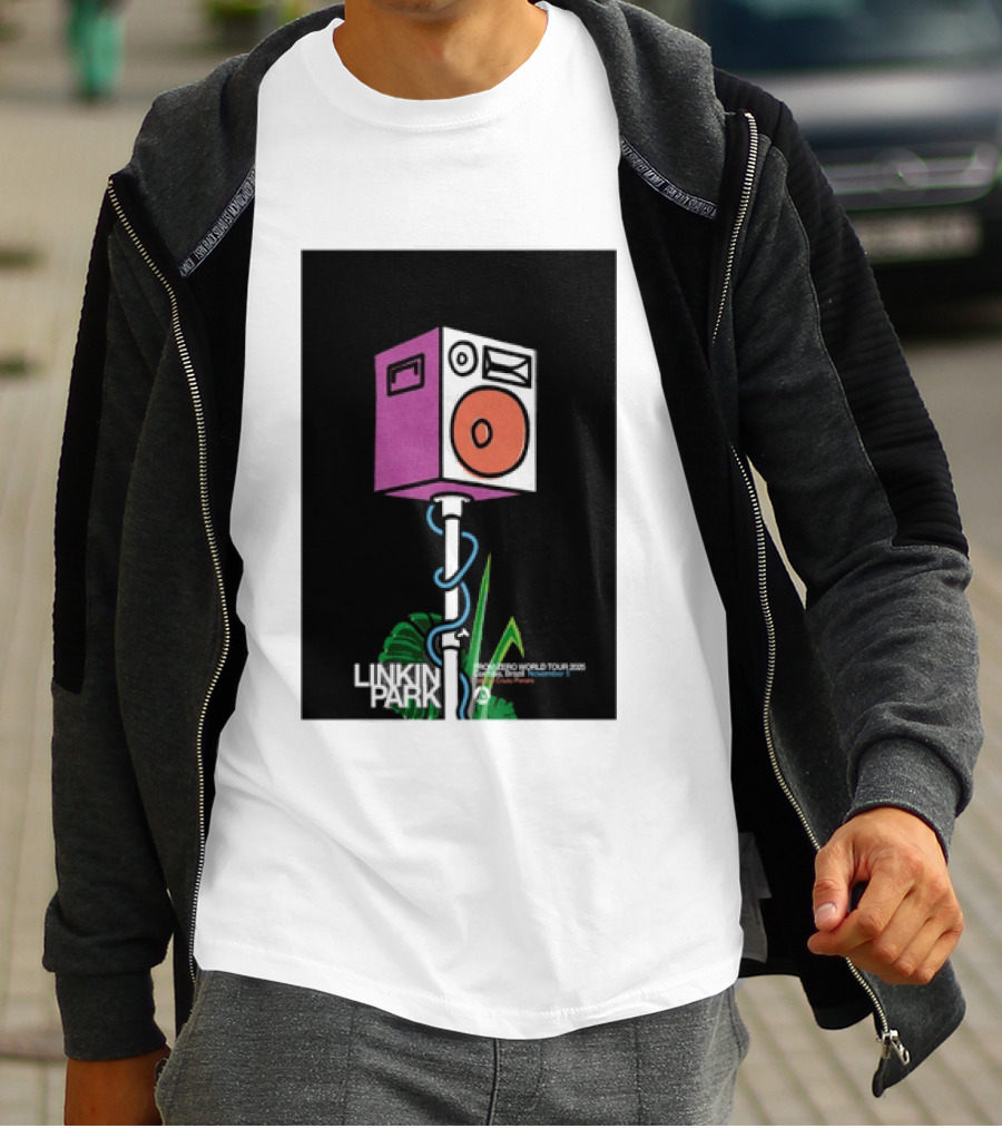 Linkin Park From Zero World Tour Estadio Couto Pereira Curitiba November 5 2025 T-Shirt
