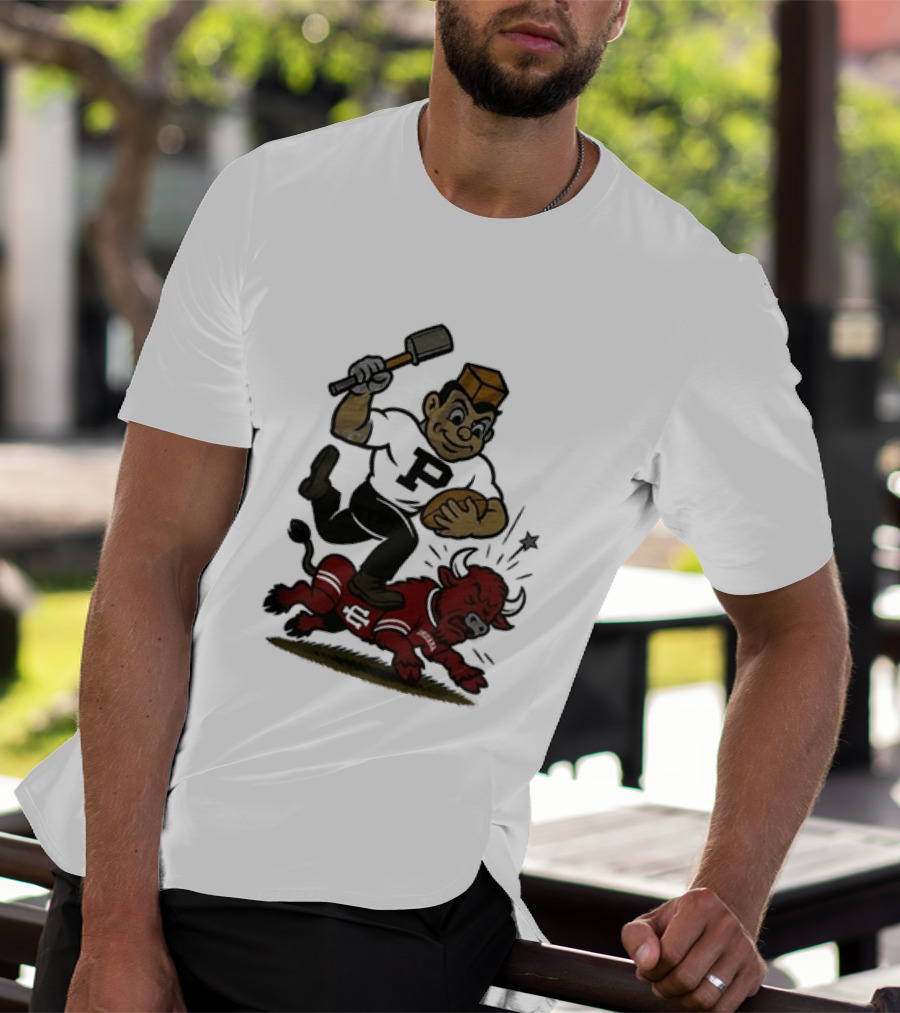 Purdue Boilermakers Crush Indiana Hoosiers NCAA Football Rivalry Victory T-Shirt