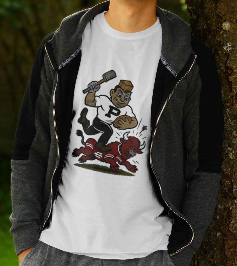 Purdue Boilermakers Crush Indiana Hoosiers NCAA Football Rivalry Victory T-Shirt
