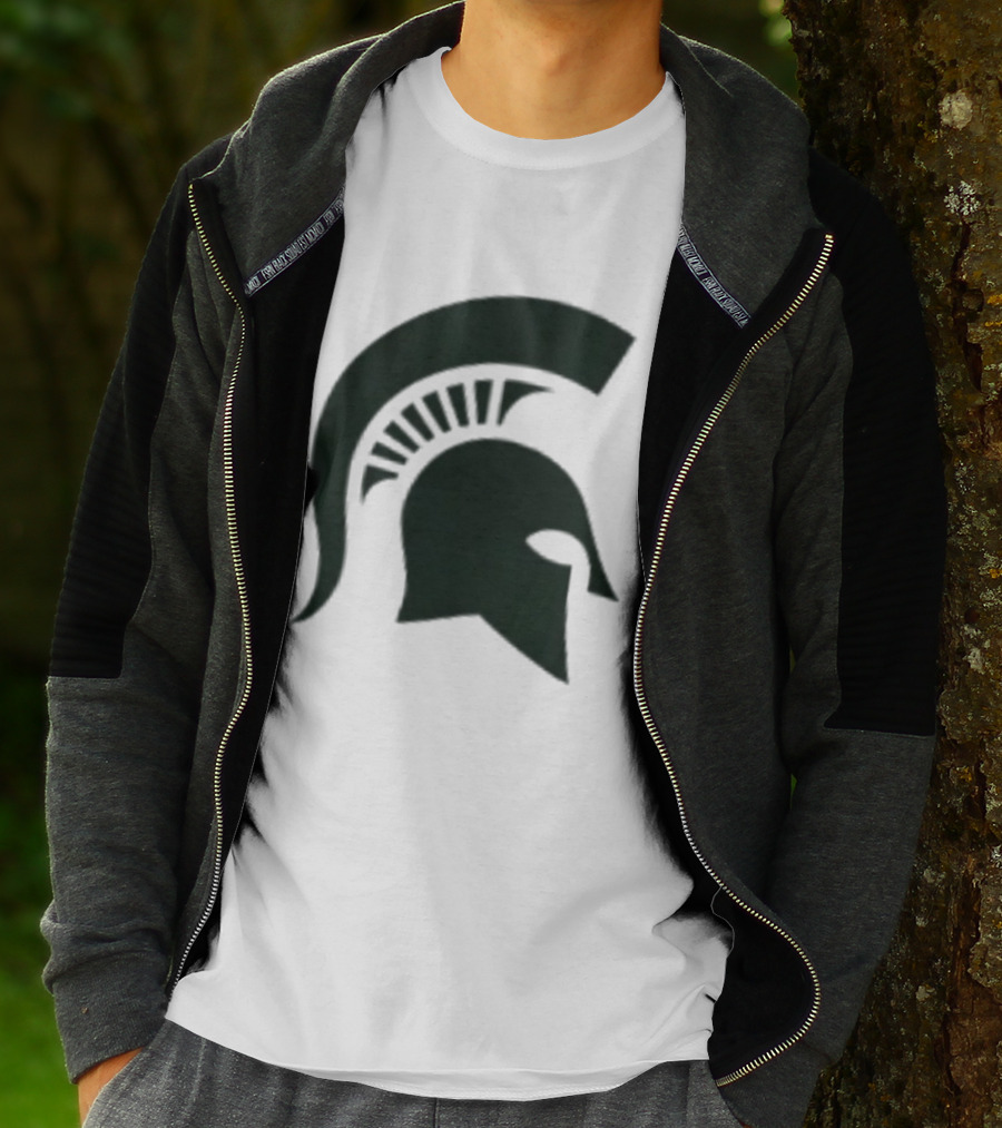 Michigan State Spartans Primary 2025 Iconic Spartan Helmet Trendy T-Shirt