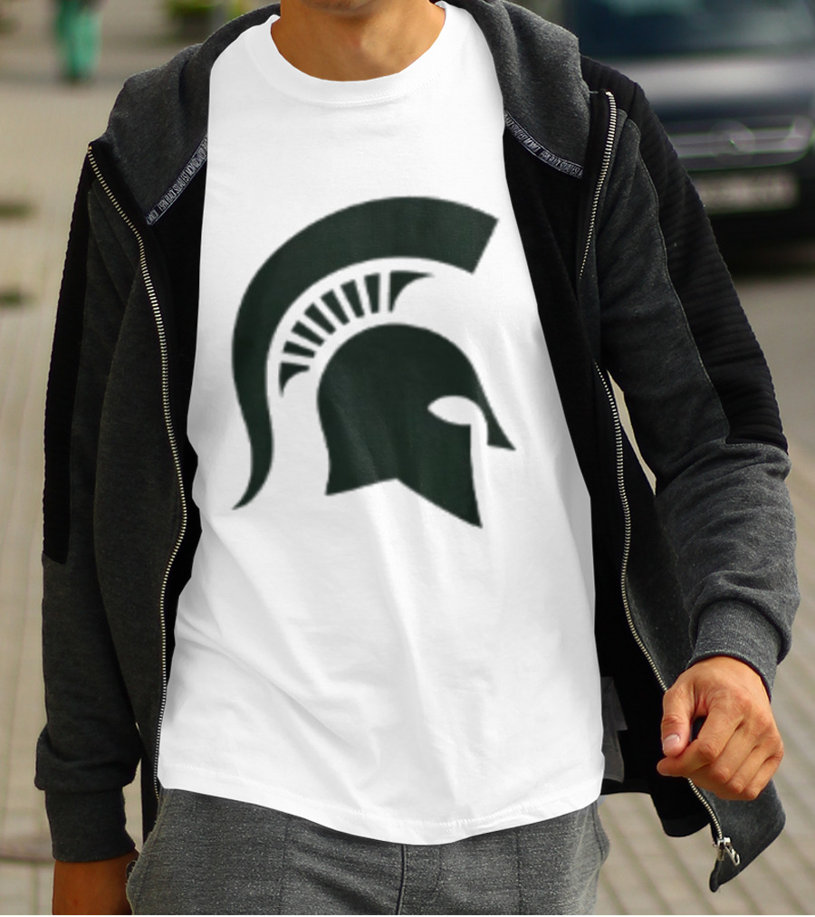 Michigan State Spartans Primary 2025 Iconic Spartan Helmet Trendy T-Shirt