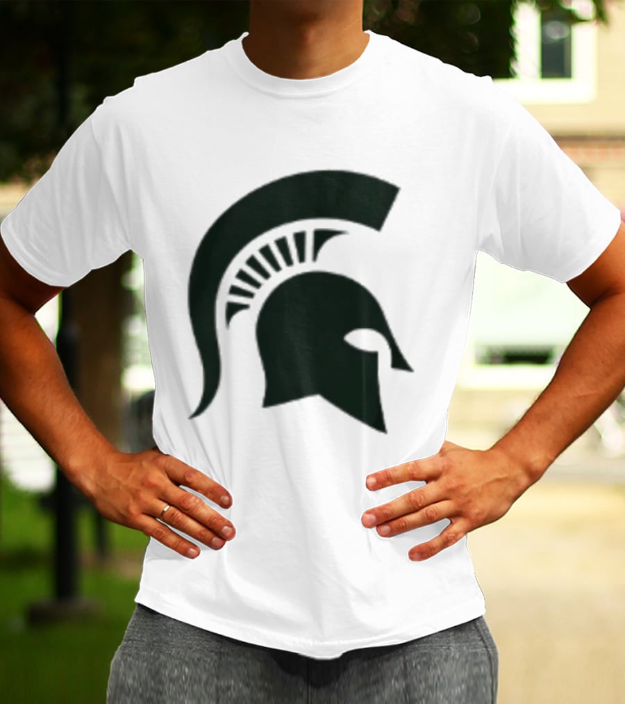 Michigan State Spartans Primary 2025 Iconic Spartan Helmet Trendy T-Shirt