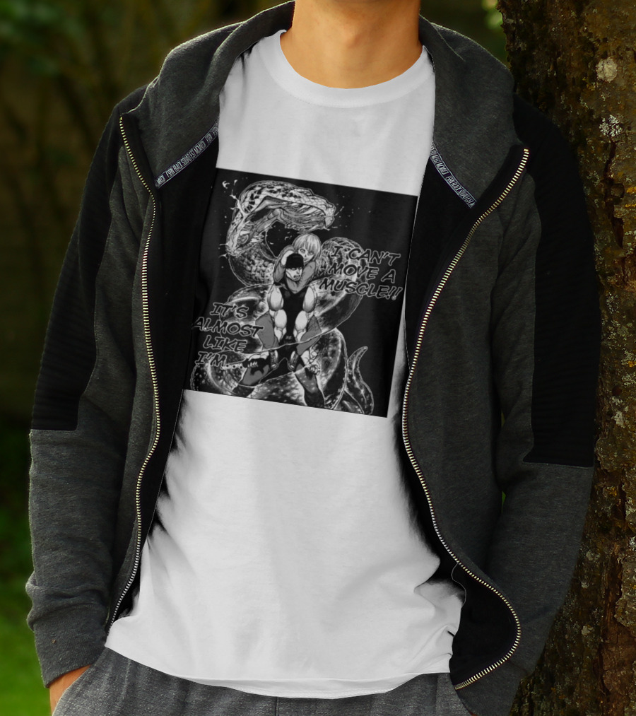 I Can't Move A Muscle It's Almost Like I'm Imai Cosmo Manga Snake Scene T-Shirt