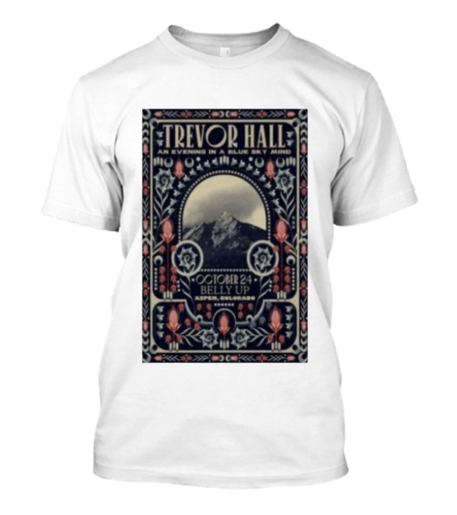 Trevor Hall An Evening In A Blue Sky Mind At Belly Up Aspen Colorado October 24 2025 T-Shirt