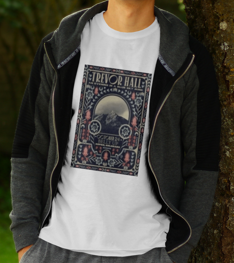 Trevor Hall An Evening In A Blue Sky Mind At Belly Up Aspen Colorado October 24 2025 T-Shirt