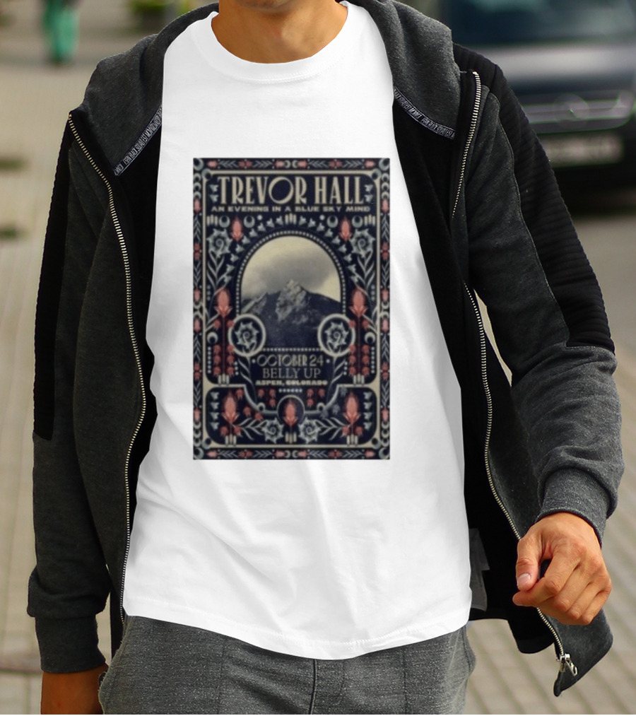 Trevor Hall An Evening In A Blue Sky Mind At Belly Up Aspen Colorado October 24 2025 T-Shirt