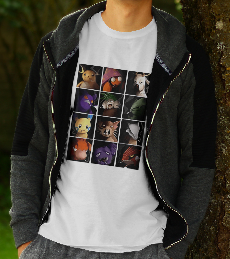 Pokemon Characters It Looks Just As Stupid When You Do It Smoking T-Shirt