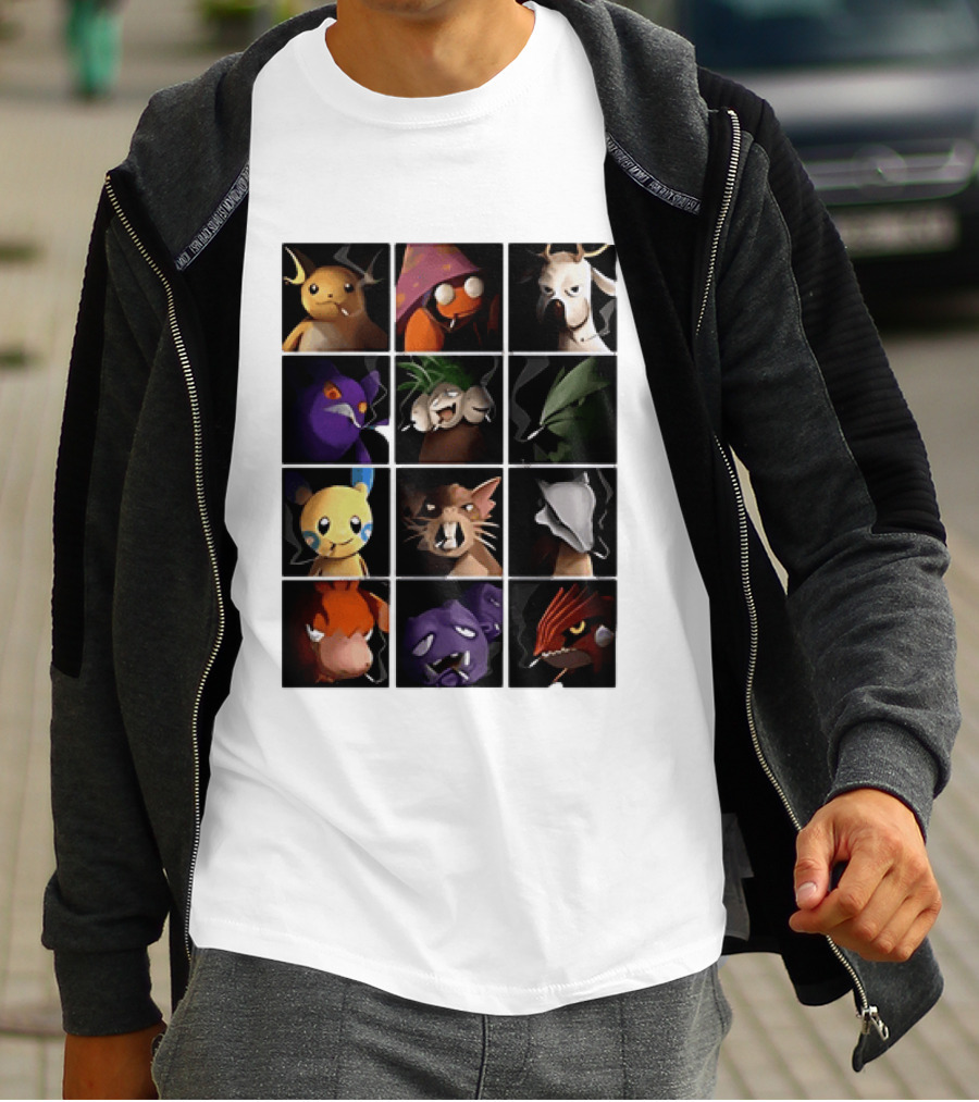 Pokemon Characters It Looks Just As Stupid When You Do It Smoking T-Shirt