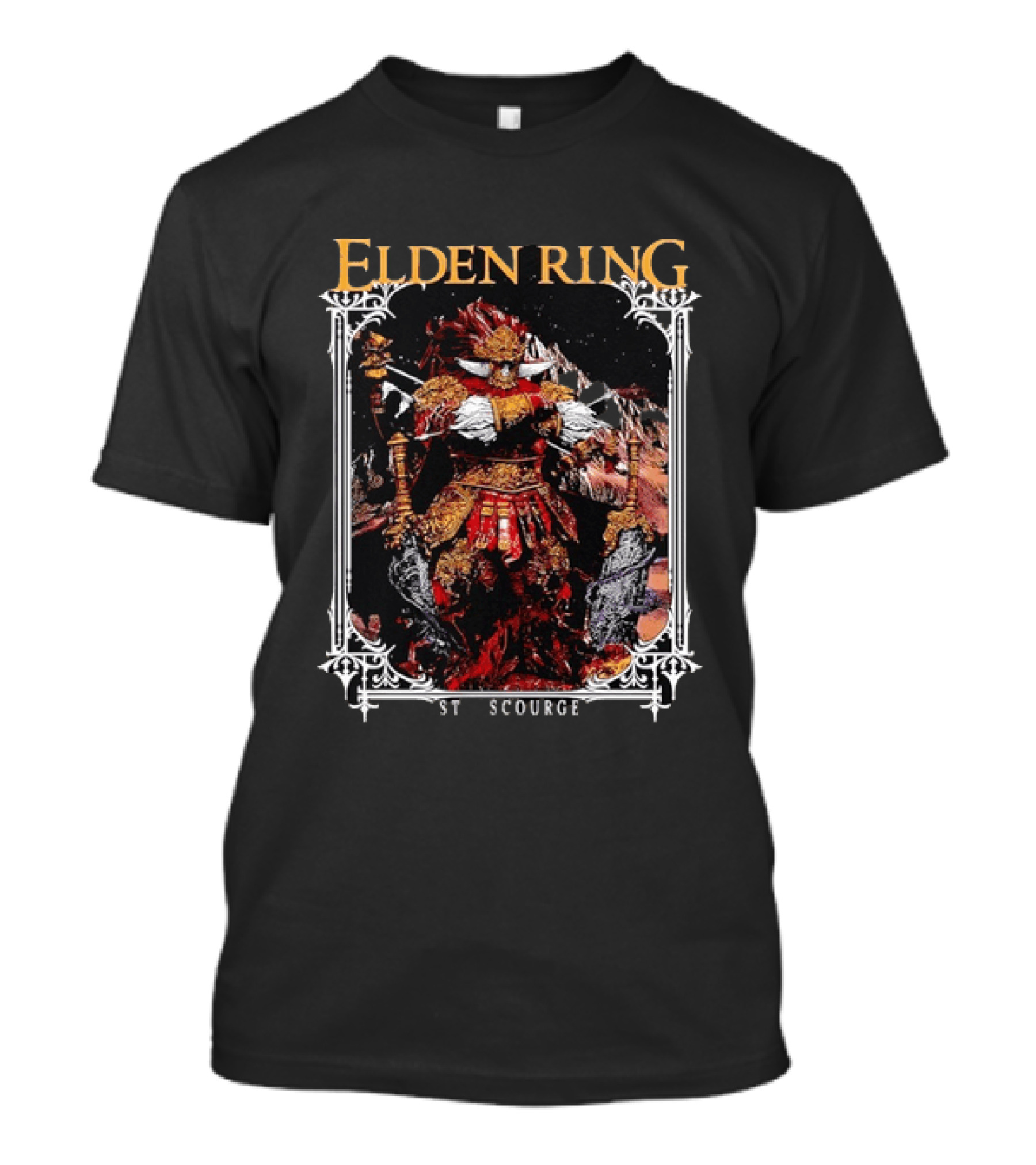 Elden Ring Starscourge Radahn FromSoftware ST Redorange T-Shirt