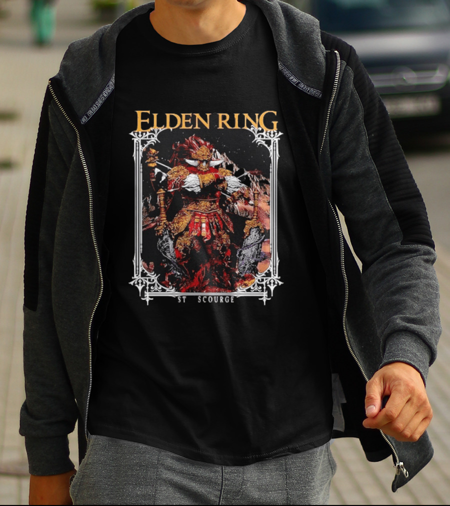 Elden Ring Starscourge Radahn FromSoftware ST Redorange T-Shirt