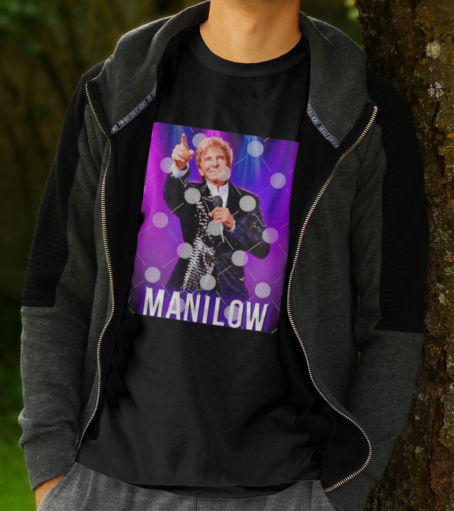 Barry Manilow Starry Stage Performance Concert T-Shirt