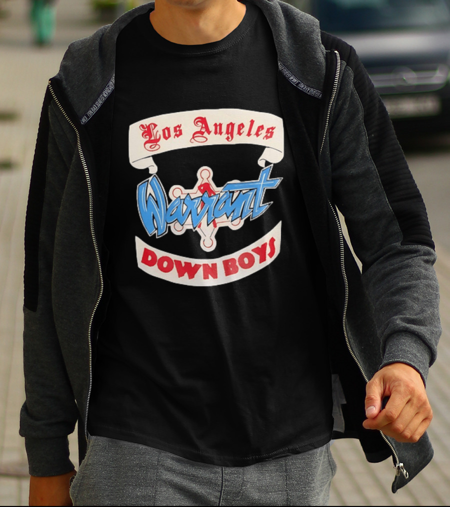 Los Angeles Warrant Down Boys Iconic Music Group T-Shirt