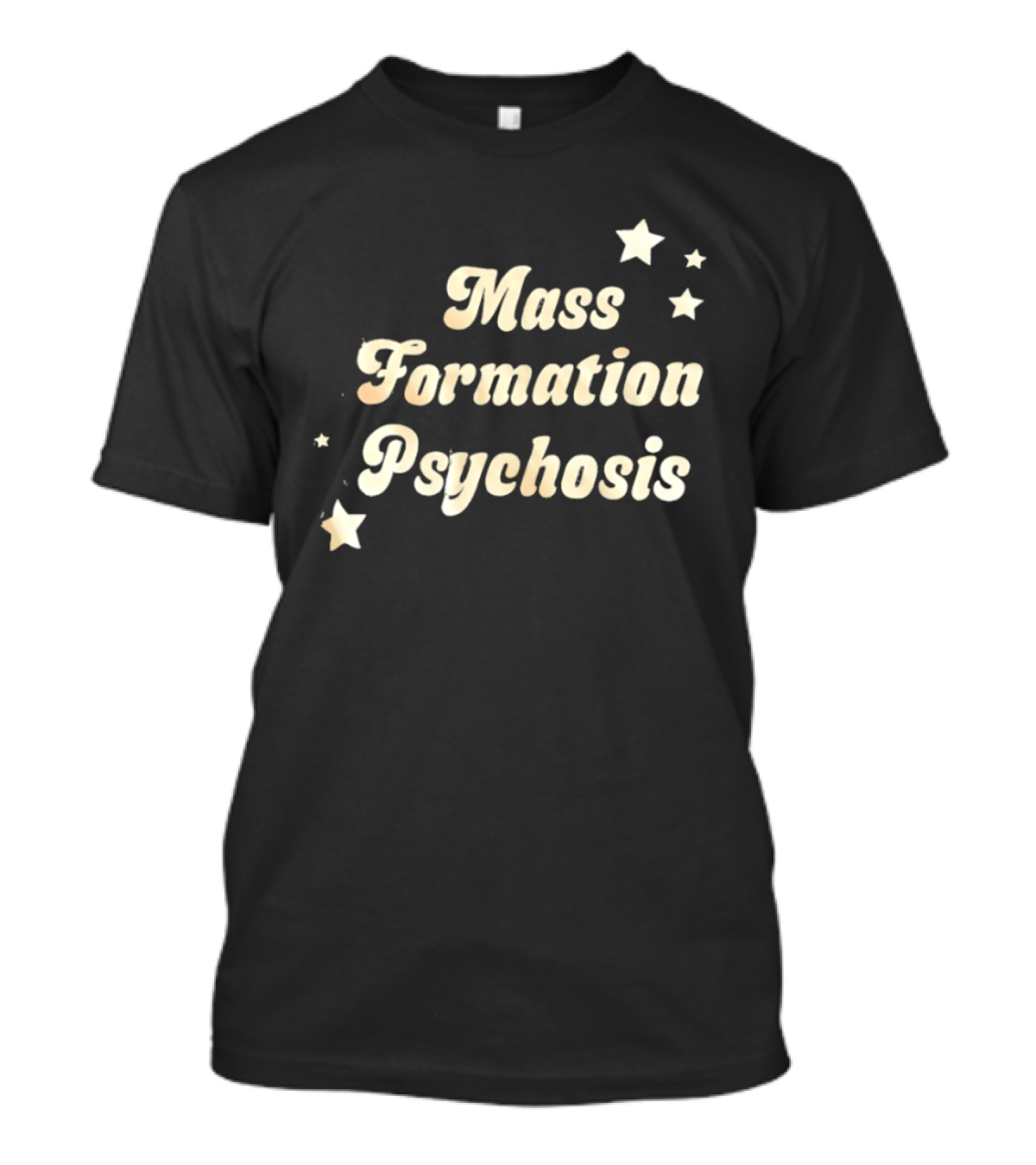 Mass Formation Psychosis Stars T-Shirt