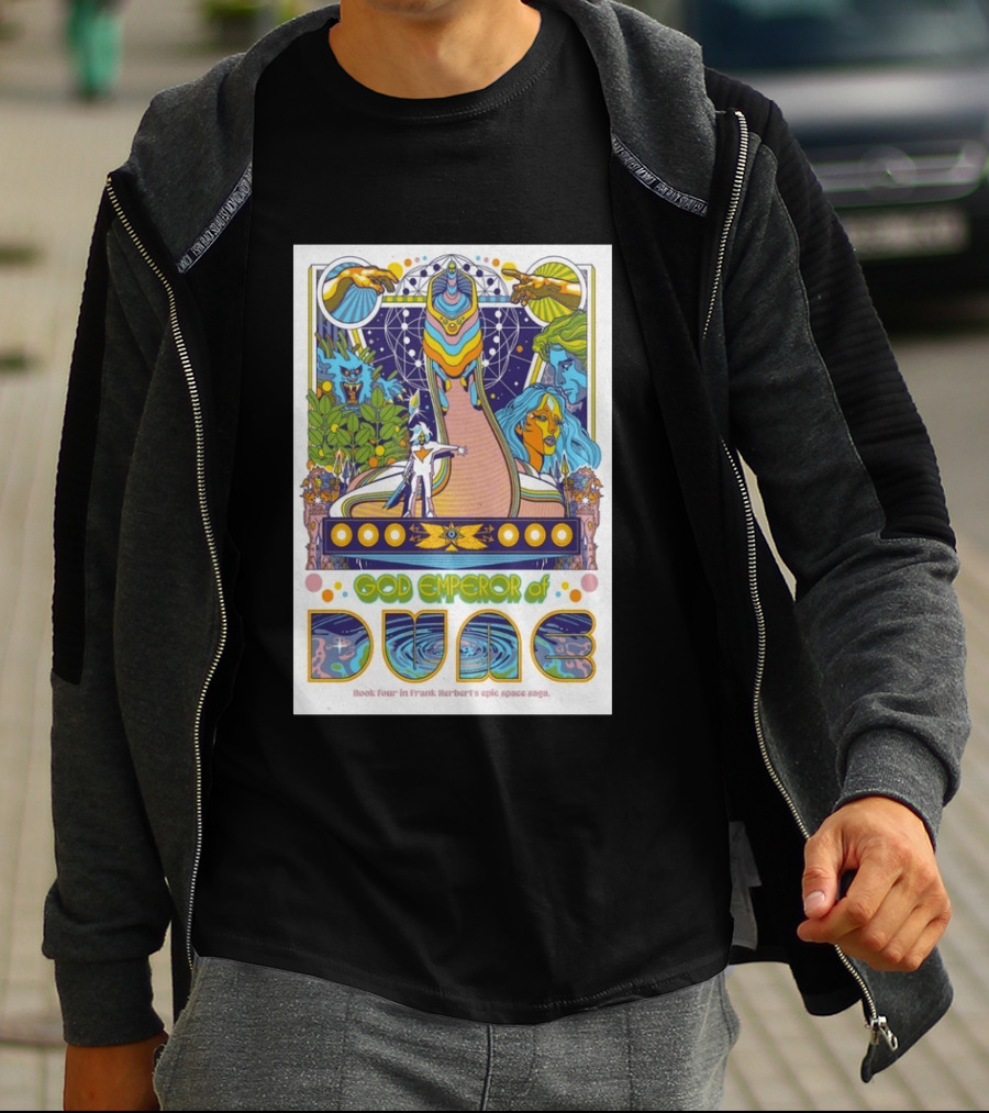 God Emperor Of Dune Book Four In Frank Herbert's Epic Space Saga T-Shirt