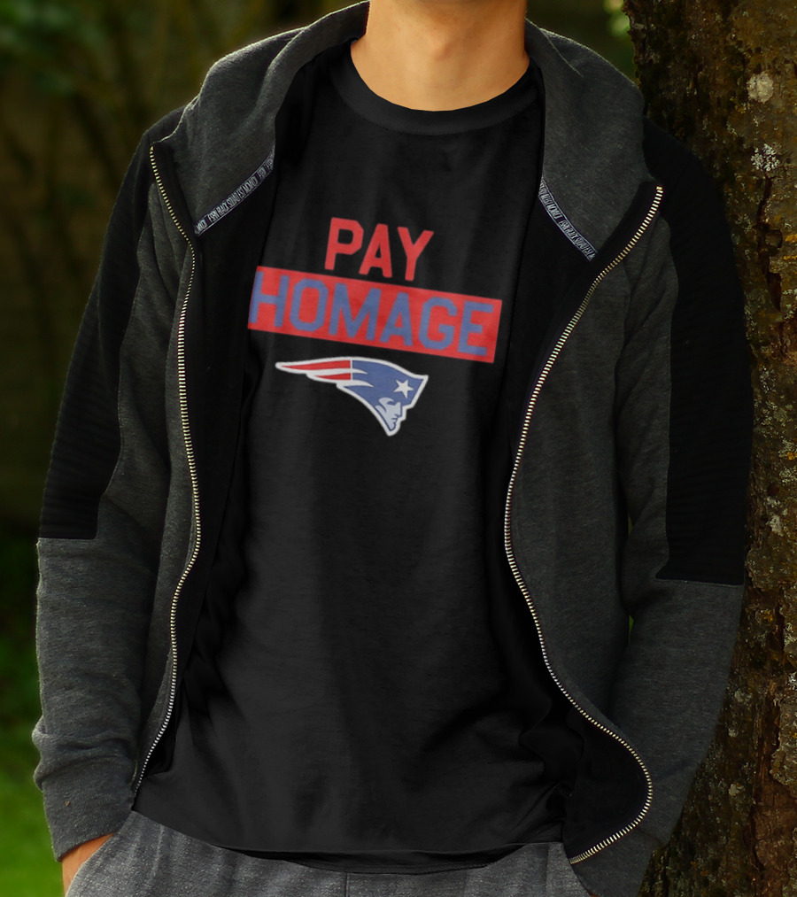 New England Patriots Pay Homage T-Shirt