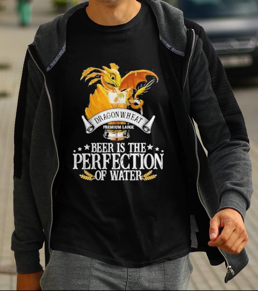 Nice Dragonwheat Premium Lager Beer Is The Perfection Of Water T-Shirt