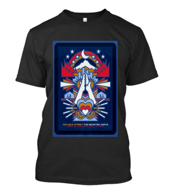 The Hold Steady The Mountain Goats August 8 2026 Portland Oregon Concert T-Shirt