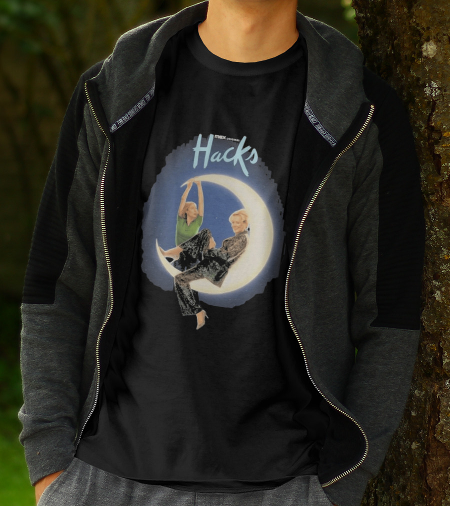 Max Original Hacks Crescent Moon Scene T-Shirt