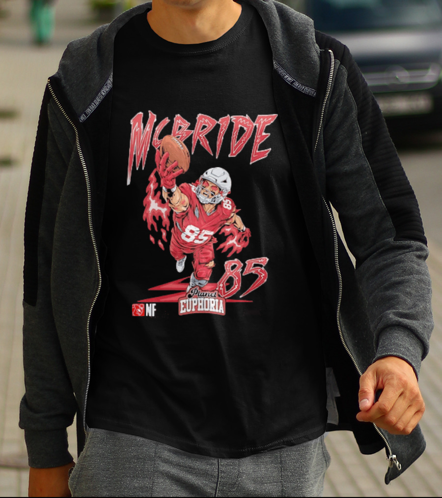 Trey McBride 85 Arizona Cardinals NFL Planet Euphoria T-Shirt