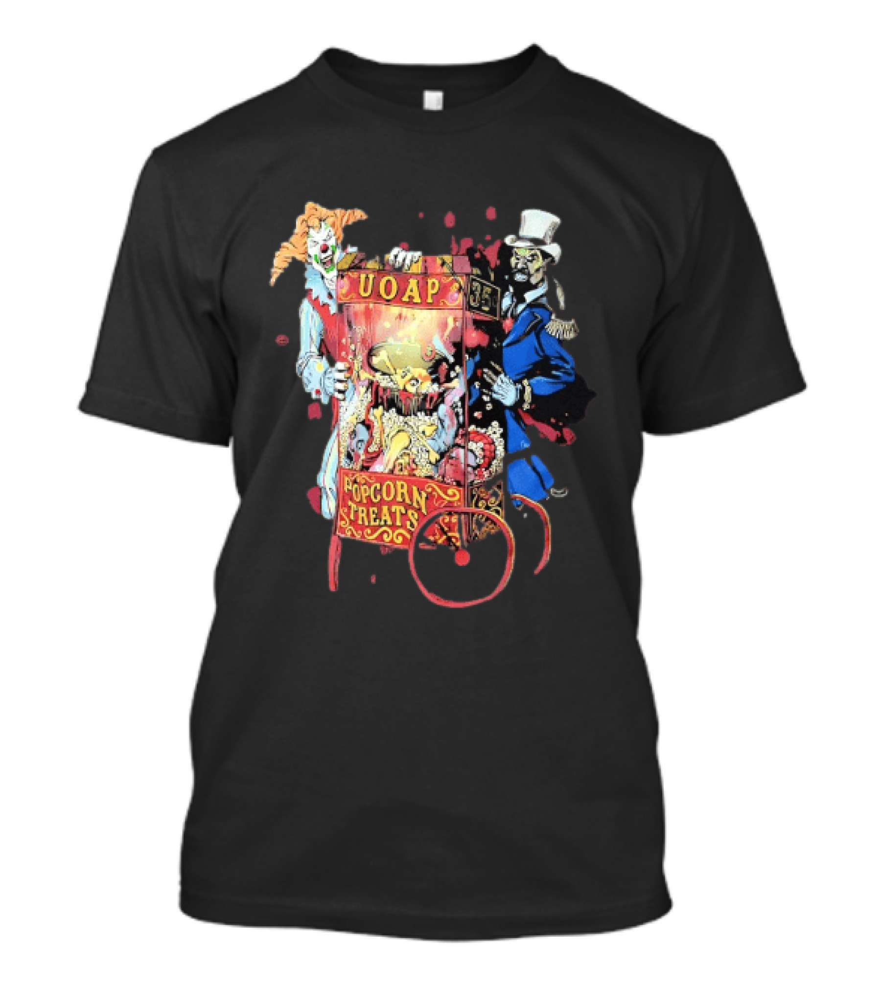 UOAP Popcorn Treats Insane Clown Posse Carnival T-Shirt