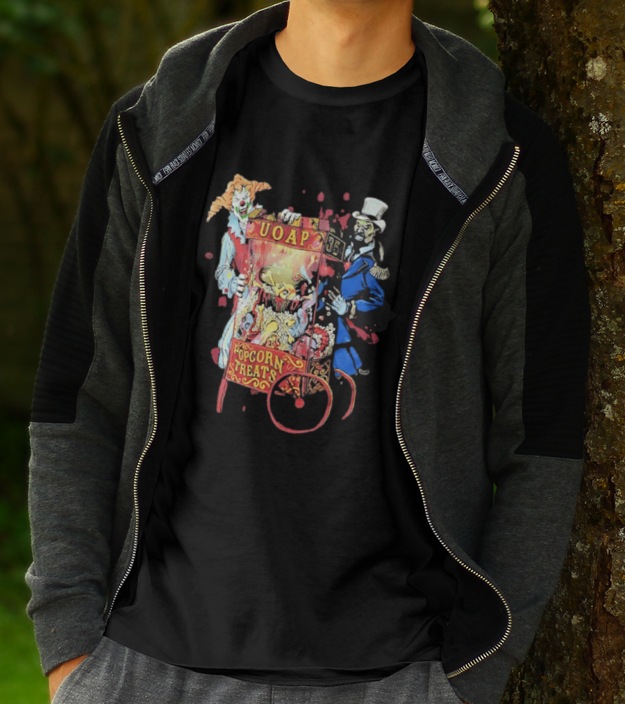 UOAP Popcorn Treats Insane Clown Posse Carnival T-Shirt