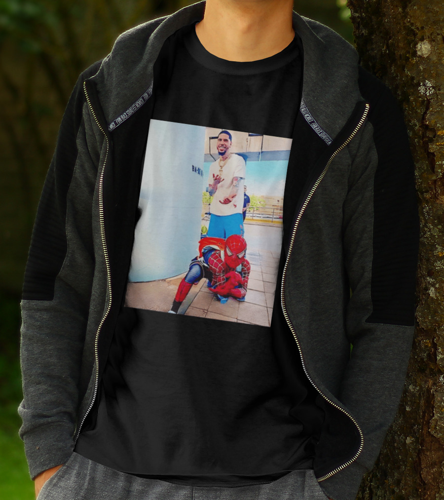 Jayson Tatum Spider Man Boston Celtics T-Shirt